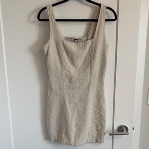 Linen Mini Dress